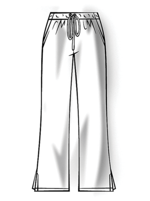 4101 Flare Leg Drawstring