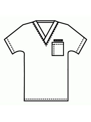 4777 Unisex V-Neck